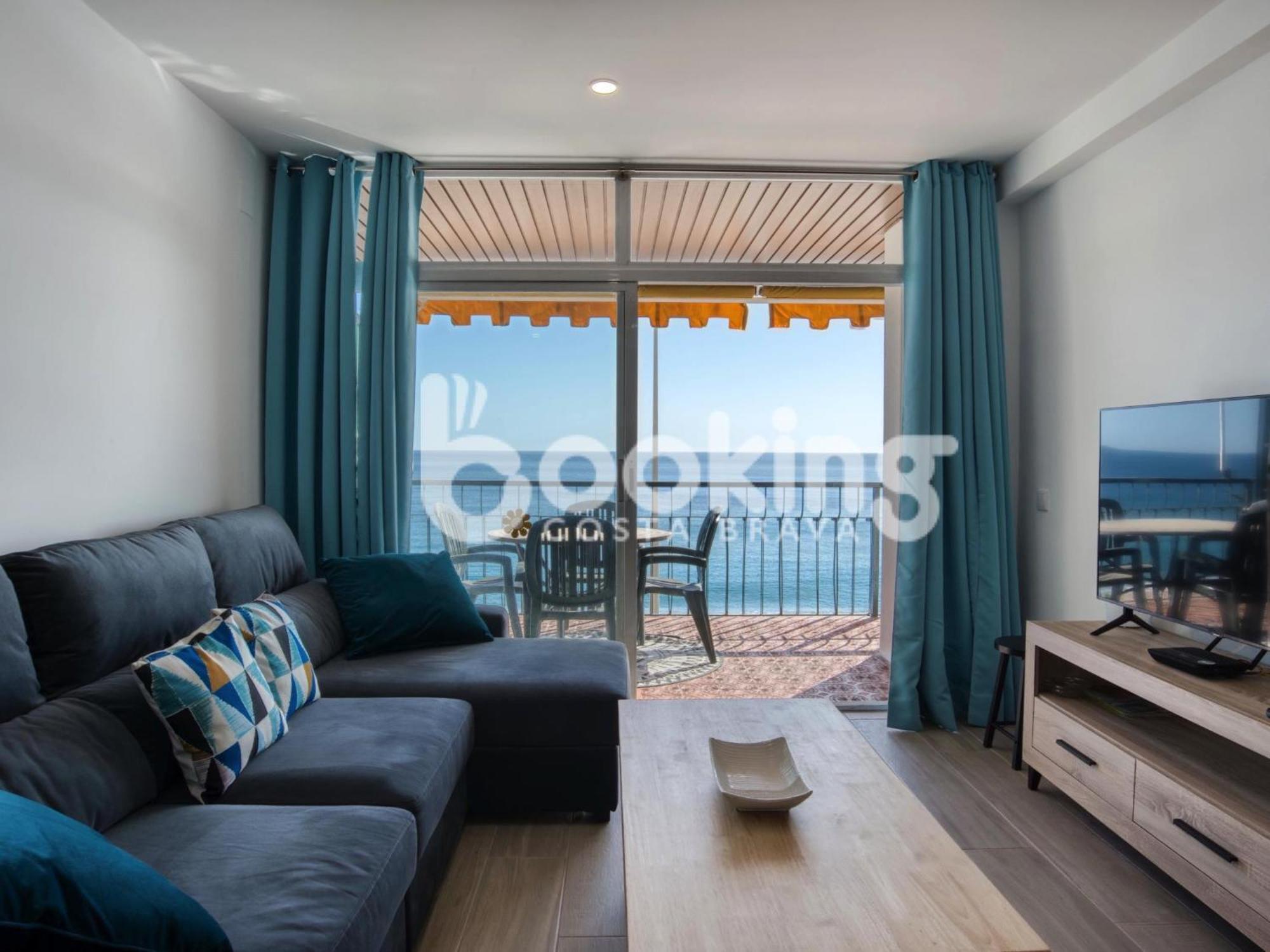 Embajador 2 Apartament A Primera Linia De Mar Per 5 Persones Castell-Castell-Platja d'Aro Buitenkant foto
